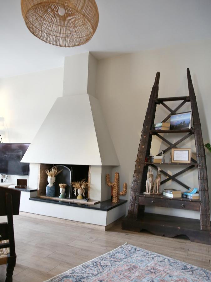 Boho Beach House In Itea-Delphi Exterior foto