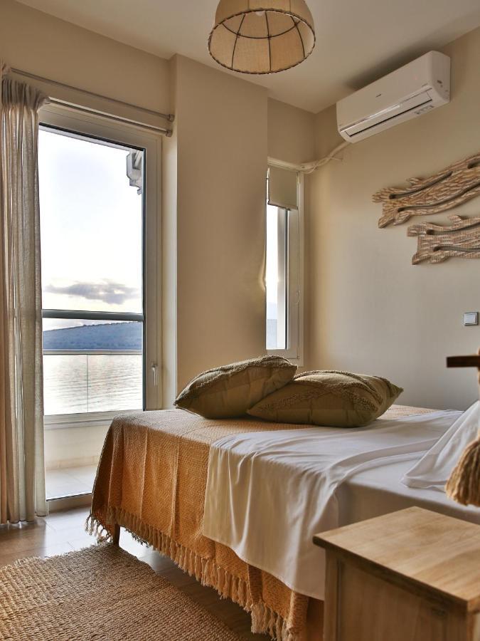 Boho Beach House In Itea-Delphi Exterior foto
